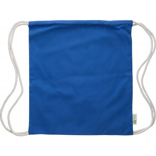 Kordelzugtasche aus recycelter Baumwolle (120 gr/m2) Joy