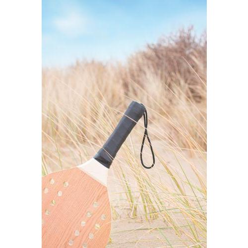 Tennisset aus Rosenholz Sergio