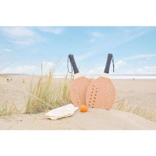 Tennisset aus Rosenholz Sergio