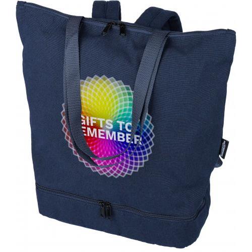 Gerecyclede polycotton (330 gsm) totepack Osric
