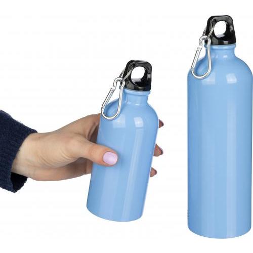 Gerecyclede roestvrijstalen enkelwandige fles (400 ml) Sable