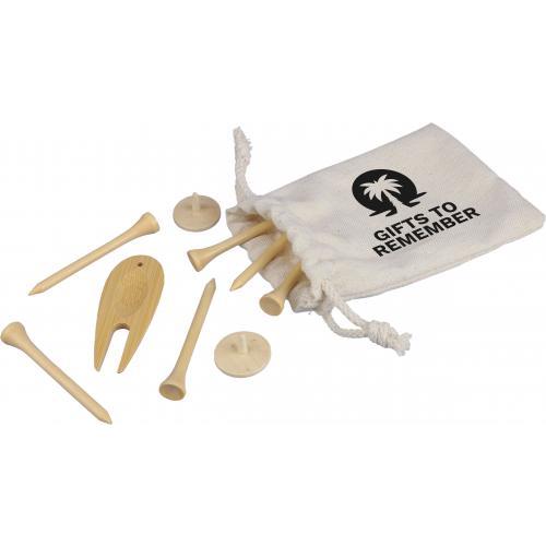 Houten golftees-set Nyssa