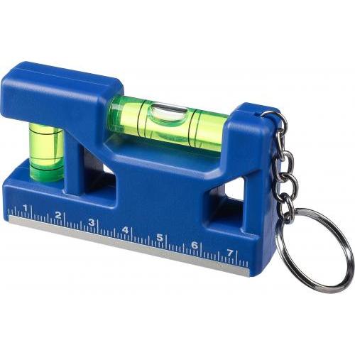 Gerecycled ABS sleutelhanger met waterpas Indira