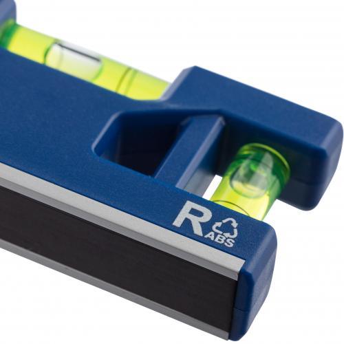 Gerecycled ABS sleutelhanger met waterpas Indira