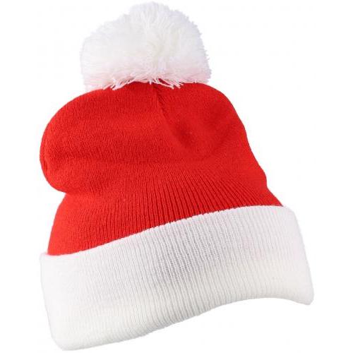 Acryl gebreide kerstmuts Eleni