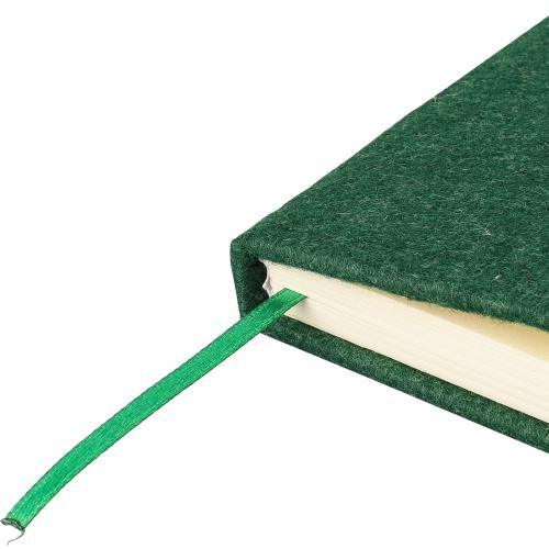 Gerecycled vilt notitieboek (A5) Dario Original