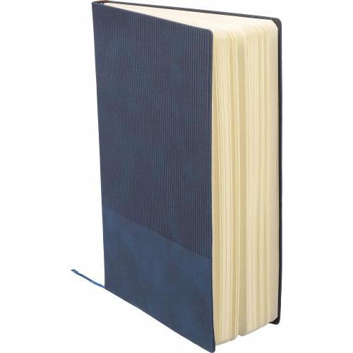 Gerecycled PU-notitieboek (A5) Elian Original