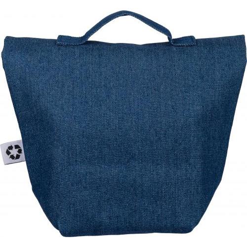 Gerecycled denim roll-top koeltas Mira