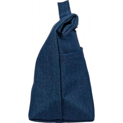 Gerecycled denim roll-top koeltas Mira