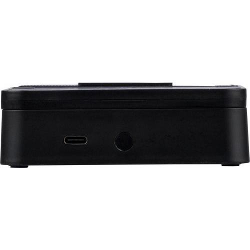 Gerecycled ABS 3-in-1 draadloze oplader Elias