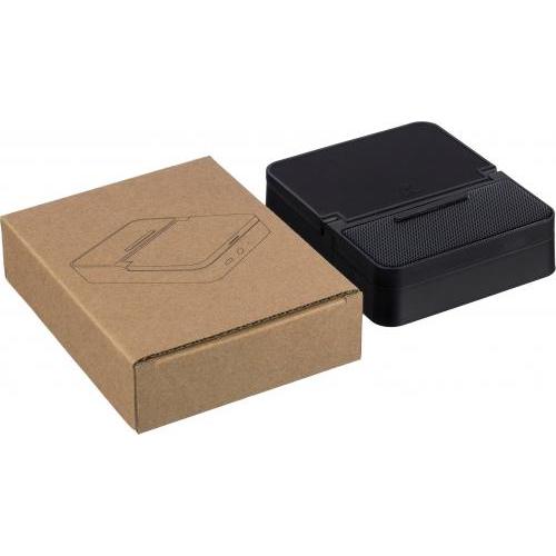 Gerecycled ABS 3-in-1 draadloze oplader Elias