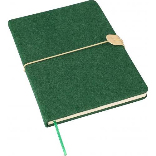 Notizbuch Danio | Recycelter Filz | A5 | Liniert
