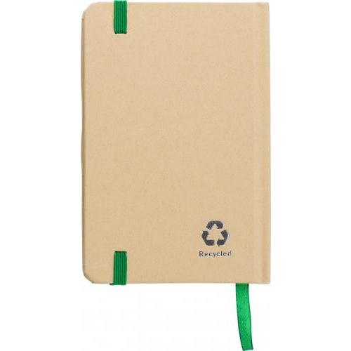 Notizbuch aus recyceltem Papier (A6) John