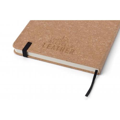 Notizbuch Gianna | Recyceltes Leder | A5 | Liniert