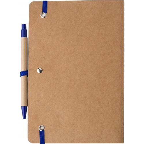 Notizbuch aus recyceltem Karton (A5) Theodore
