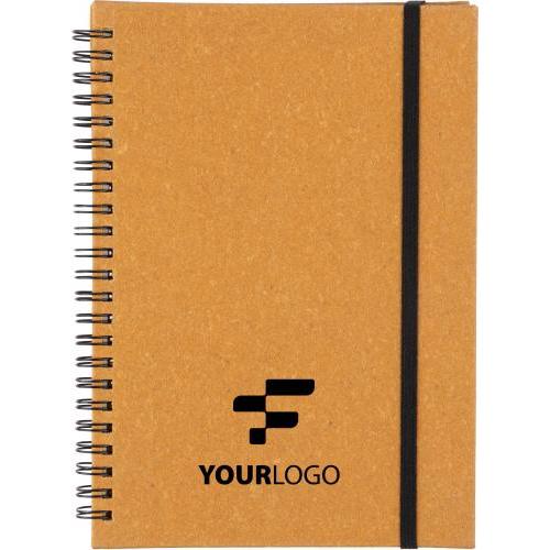 Notizbuch Egon | Recyceltes Leder | A5 | Liniert