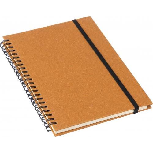 Notizbuch Egon | Recyceltes Leder | A5 | Liniert