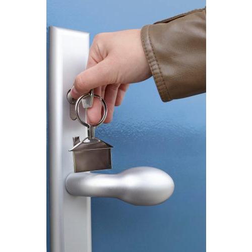 Schlüsselanhänger aus Metall Mika