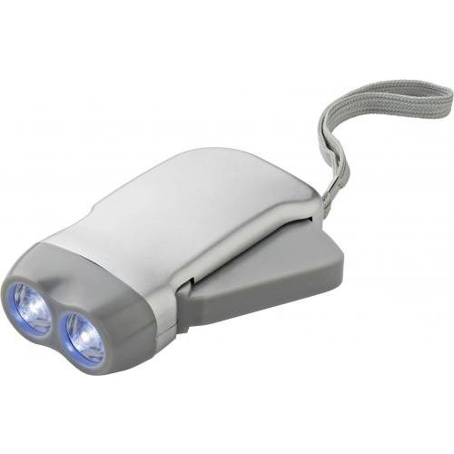 LED-Dynamotaschenlampe aus Kunststoff Tristan