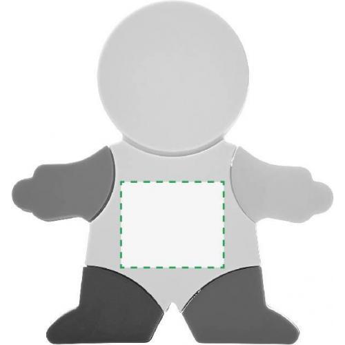 Vorderseite zentriert