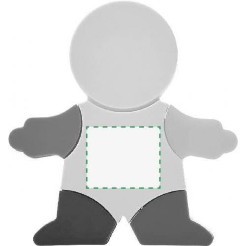 Vorderseite zentriert