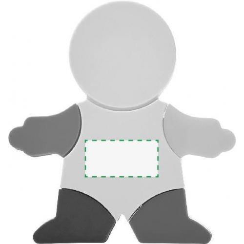 Vorderseite zentriert