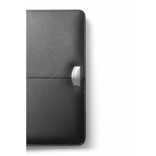 Bonded lederen documentenmap Frederick