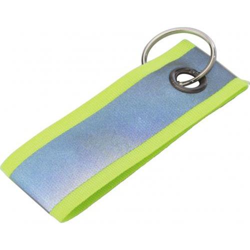 Polyester reflecterende sleutelhanger Aliyah