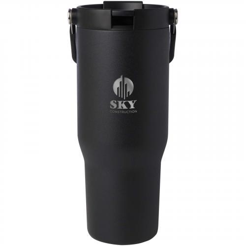 Bronx 900 ml RCS-zertifizierter Kupfer-Vakuum isolierbecher aus edelstahl mit doppelfunktionsdeckel