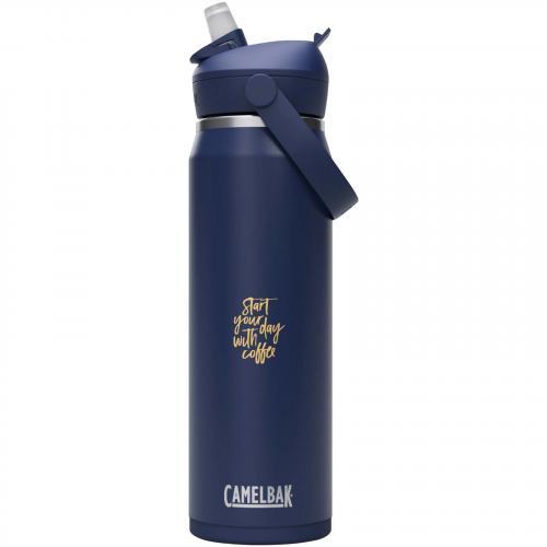 Camelbak® thrive flip VSS roestvrijstalen waterfles van 750 ml met inklapbaar rietje