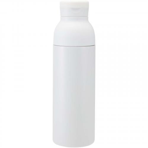 Illuminate 650 ml RCS gerecyclede dubbelwandige roestvrijstalen waterfles met 3-delige dekselset