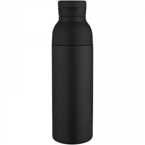Illuminate 650 ml RCS gerecyclede dubbelwandige roestvrijstalen waterfles met 3-delige dekselset