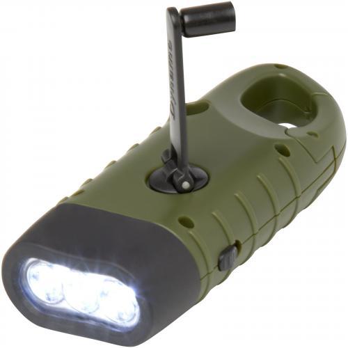 Yesimola Lampe De Poche à Manivelle Et Solaire - Torche LED Portable Avec Mousqueton Pour Randonnée, Camping Et Urgences - Rechargeable à L'Infini