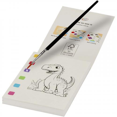 Quell kleurboek en waterpenseelset