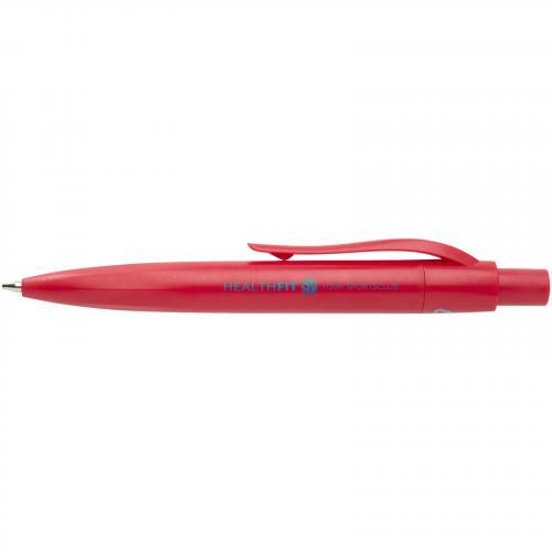 Ramin mini balpen van gerecycled plastic (blauwe inkt)