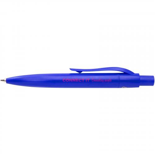 Ramin mini balpen van gerecycled plastic (blauwe inkt)