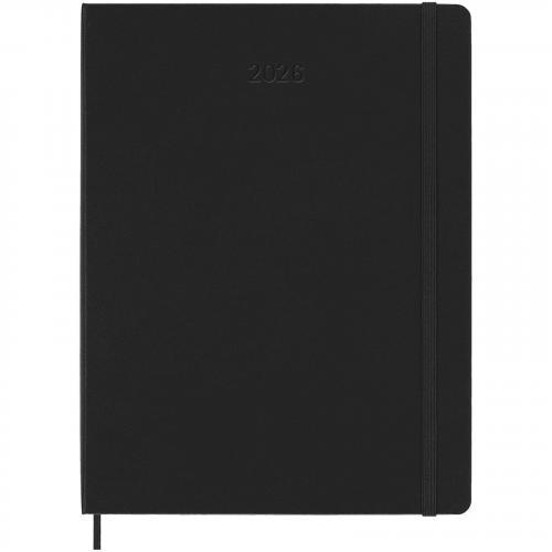 Moleskine week-agenda voor 12 maanden met harde kaft XL
