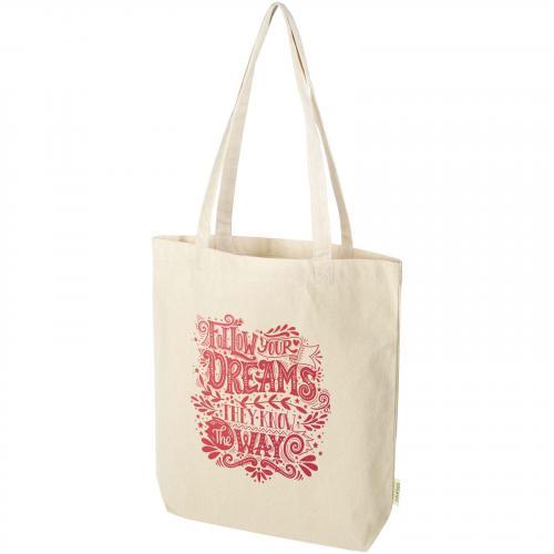 Odisha 270 g/m² OCS biologisch katoenen draagtas 10l