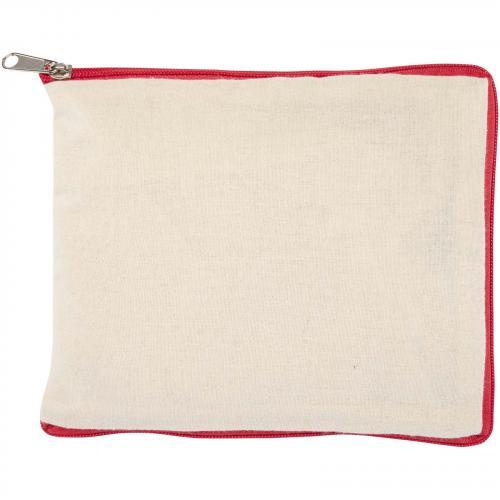 Sierra 140 g/m² GRS gerecycleerde opvouwbare katoenen draagtas 7l