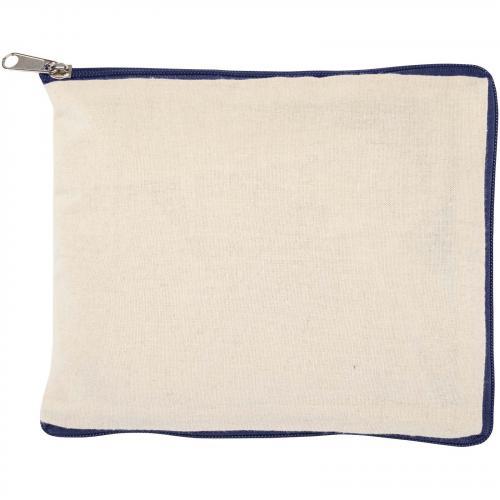 Sierra 140 g/m² GRS gerecycleerde opvouwbare katoenen draagtas 7l