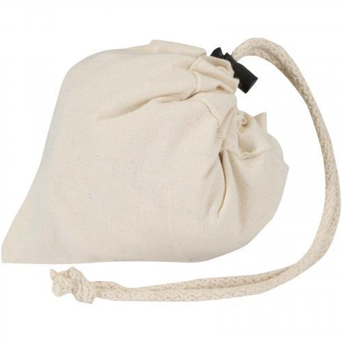 Madras blend 140 g/m² GRS-gecertificeerde, gerecyclede, opvouwbare katoenen draagtas, 7 liter