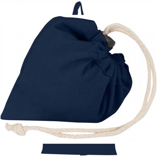 Madras blend 140 g/m² GRS-gecertificeerde, gerecyclede, opvouwbare katoenen draagtas, 7 liter