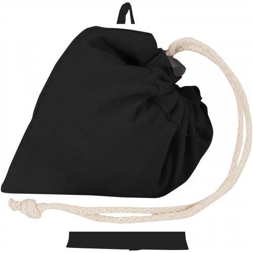 Madras blend 140 g/m² GRS-gecertificeerde, gerecyclede, opvouwbare katoenen draagtas, 7 liter