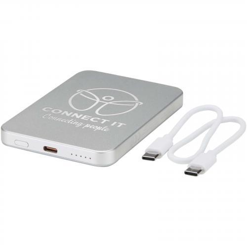 Avis 5000 mah RCS powerbank van gerecycled aluminium met magneetsluiting