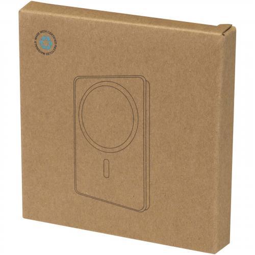 Avis 5000 mah RCS powerbank van gerecycled aluminium met magneetsluiting
