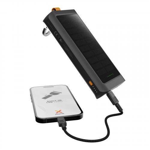 Xtorm xg2s101 go2 10.000 mah 15w solar powerbank mit lampe