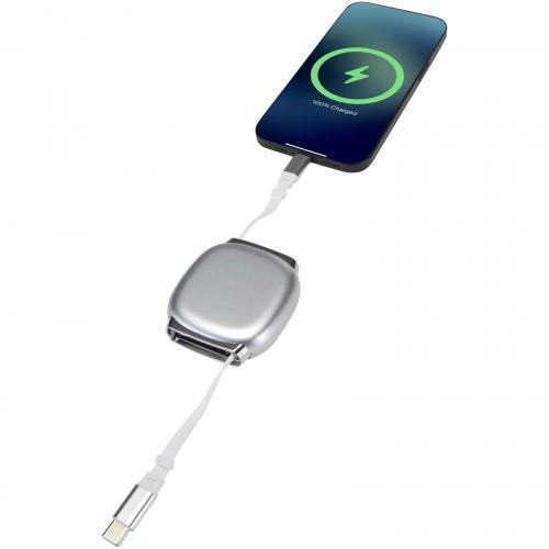 Alphard 100w oplaadkabel van gerecycled plastic met uitschuifbare kabel, carplay 5-in-1 en PD-oplaadfunctie