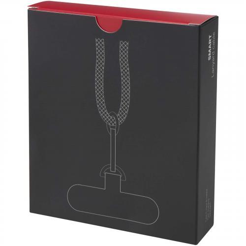 SMART 65W RPET-oplaadkabel met lanyard