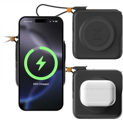 Xtorm travelpro 30 W, 10.000 mAh, 3 in 1 reiseladegerät
