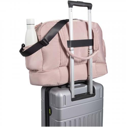 Puffer GRS recycelte reisetasche mit isoliertem boden 30l